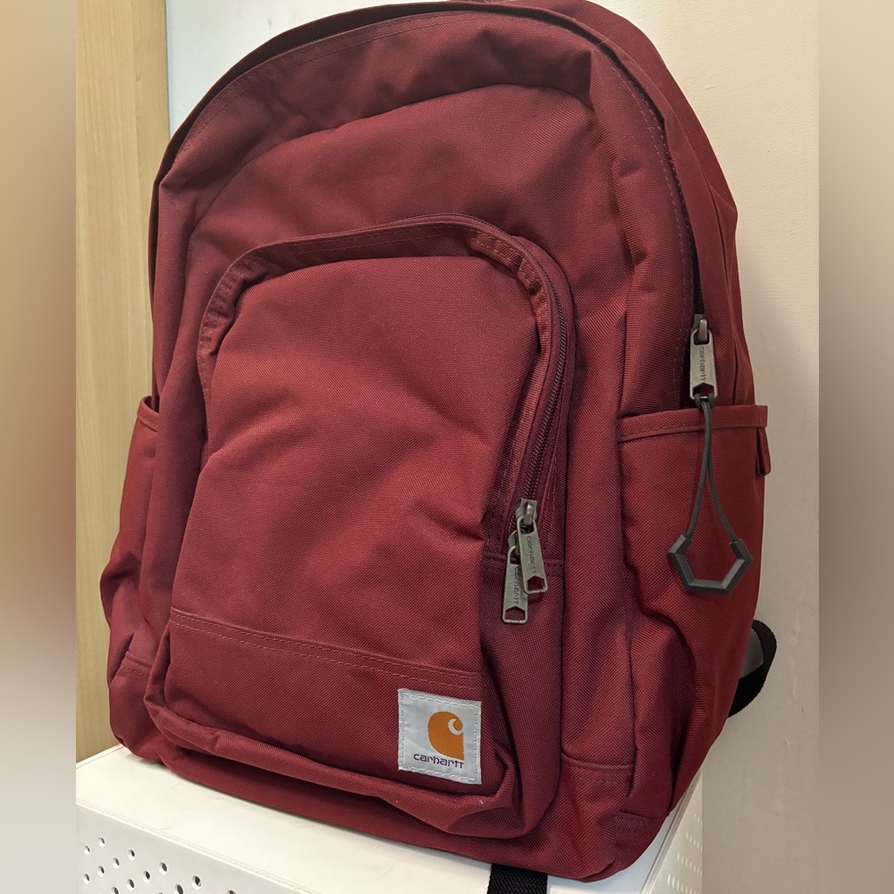 Carhartt Maroon Red Port Wine Backpack